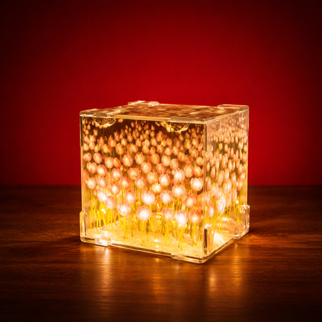 Set de Regalo: Corderito y Tulipán Infinito